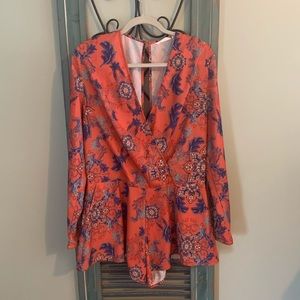 Bohemian style romper